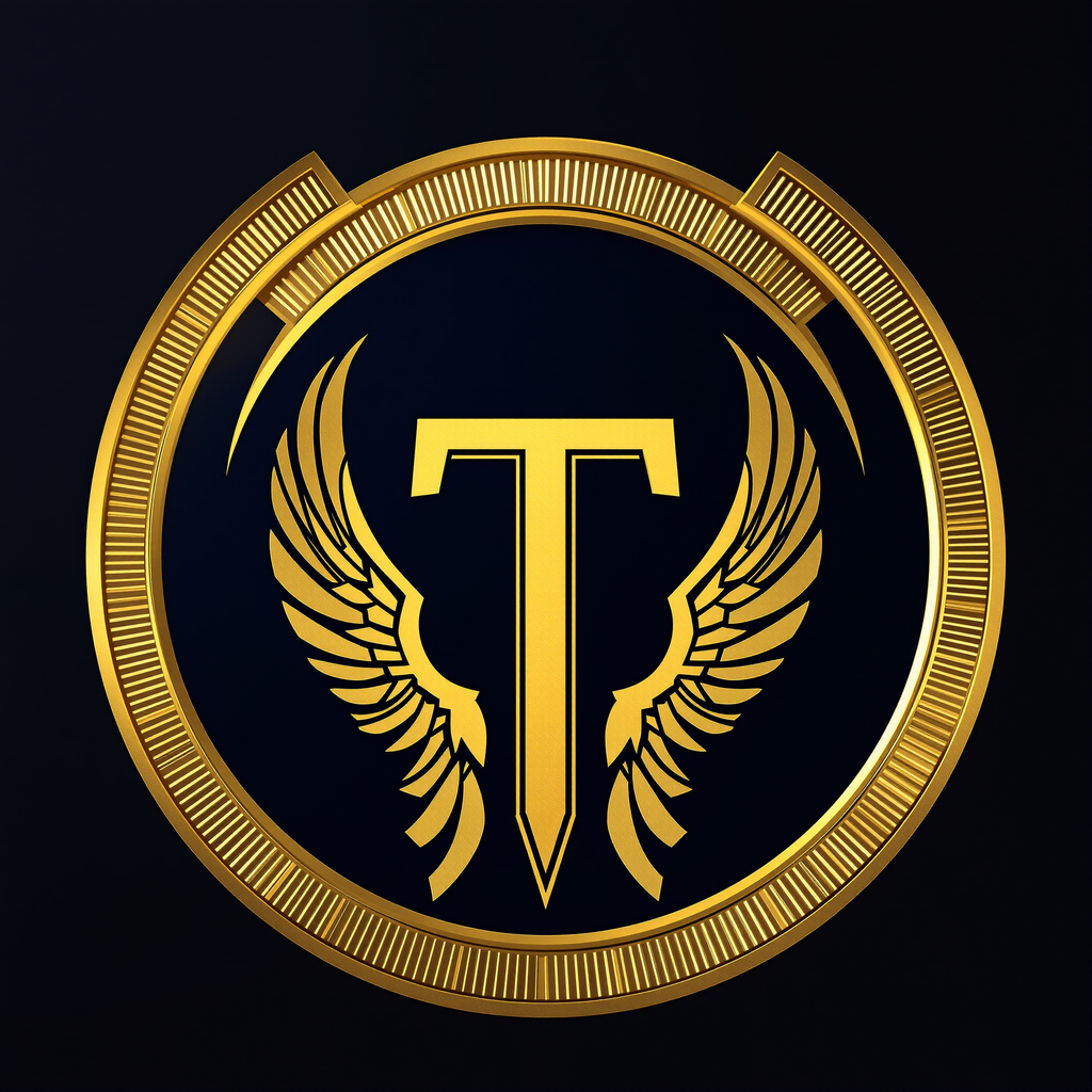 The $TRELYAN coin — the Winged-T on milled gold